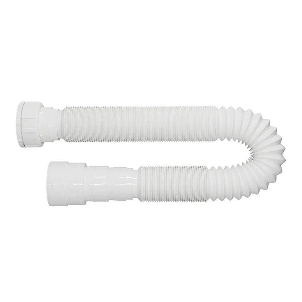 Sifão Click Longo Universal Flexível Instala Fácil Branco