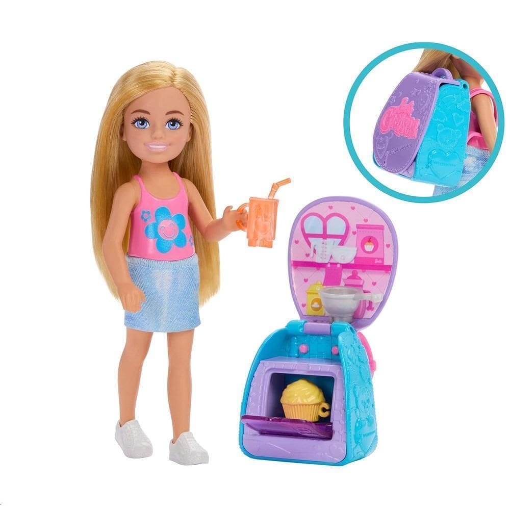 Barbie Chelsea Mochila De Cupcakes - Mattel Jbf46