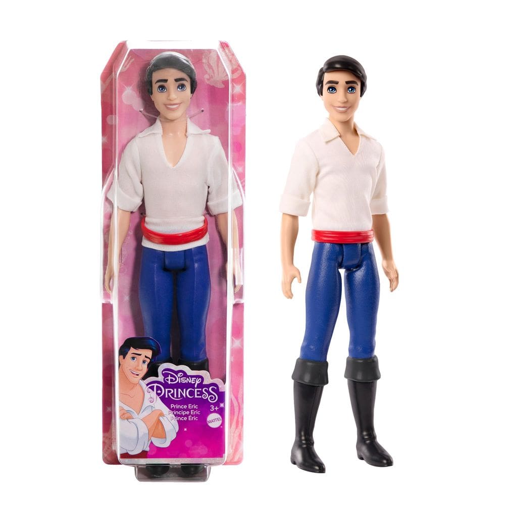 Boneca de moda Mattel Disney Princess Prince Eric Little Mermaid
