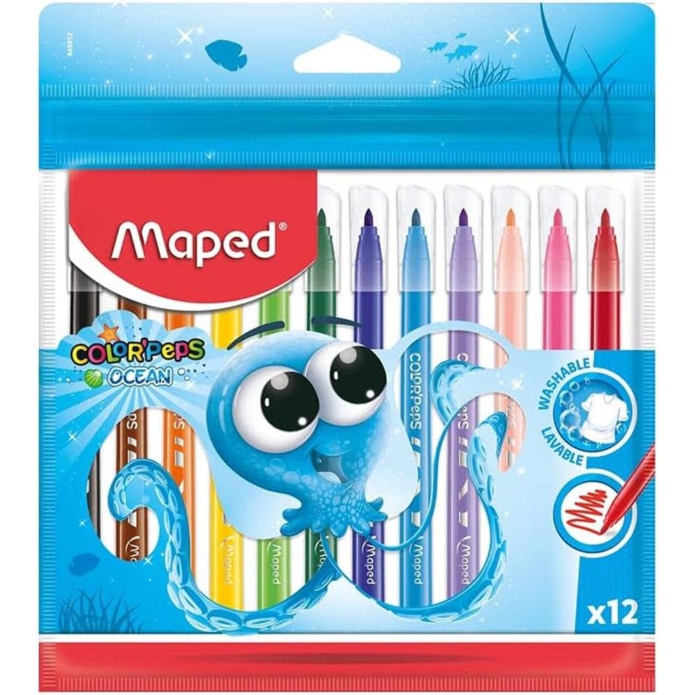 Canetinha Hidrografica Color Peps Ocean Maped