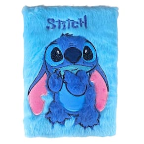 Caderno de Recados Pautado Pequeno Personagem Disney Stitch Pelúcia 72 Folhas Super Fofo | Papelaria | Kawaii | Disney