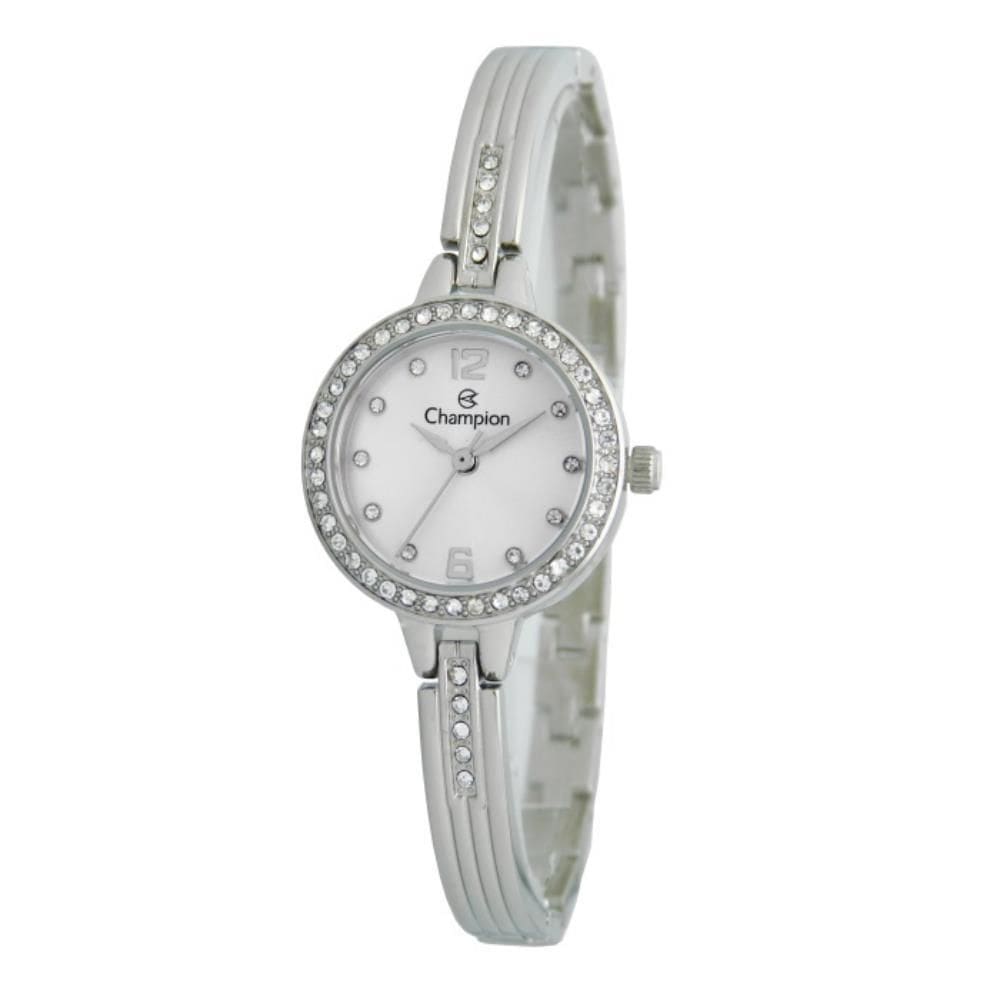 Relógio Champion Feminino Ref: Cf24331Q Bracelete Prateado