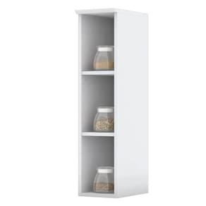 Armario Aereo Com Nicho MDF 20 cm Americana C360 Branco Henn