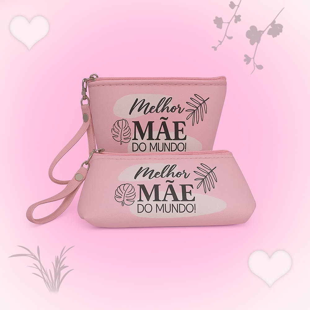 Necessaire Bolsa de Maquiagem para Maes Presente Especial