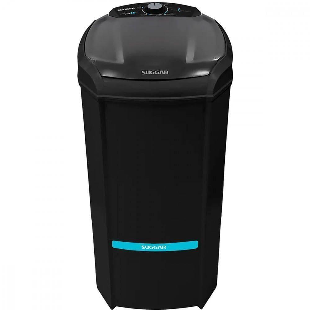 Lavadora Suggar Lavamax Eco LE1521PT 15Kg Preta 127V