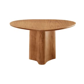 Mesa Selene 135cm Tampo Orgânico Laminado Moderna Mobília