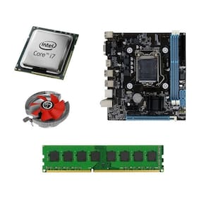 Kit Pl Mãe H81 + Processador I7 4770 + Memoria 16 Gb Ddr3 + Cooler