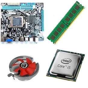 Kit Pl Mãe H81 + Processador I5 4570 + Memoria 8 Gb Ddr3 + Cooler