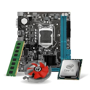 Kit Pl Mãe H61 + Processador I5 3470 + Memoria 8 Gb Ddr3 + Cooler