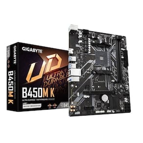 Placa Mãe Gigabyte B450M K 1.0 DDR4 HDMI AM4 Ryzen Socket