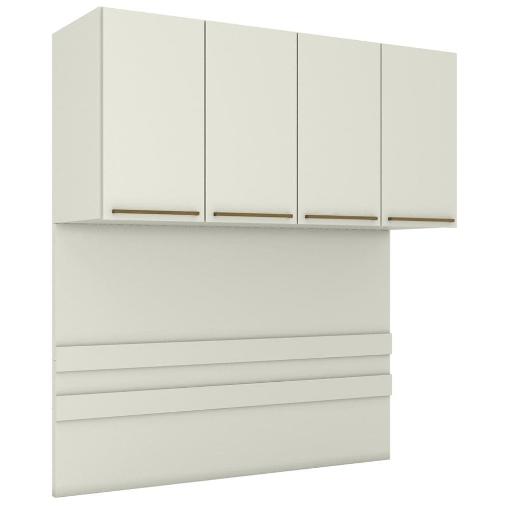 Ponte Casal Modulado 4 Portas 185x165 cm Seletto Areia Henn