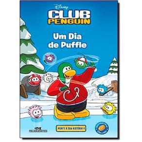 Livro Club Penguin: Um Dia De Puffle