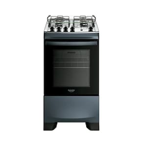 Fogão Dako 4 Bocas Mesa Inox Supreme Titanium Bivolt
