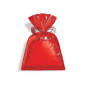 Saco de Presente Metal 60x90 Metalcor Vermelho - Cromus
