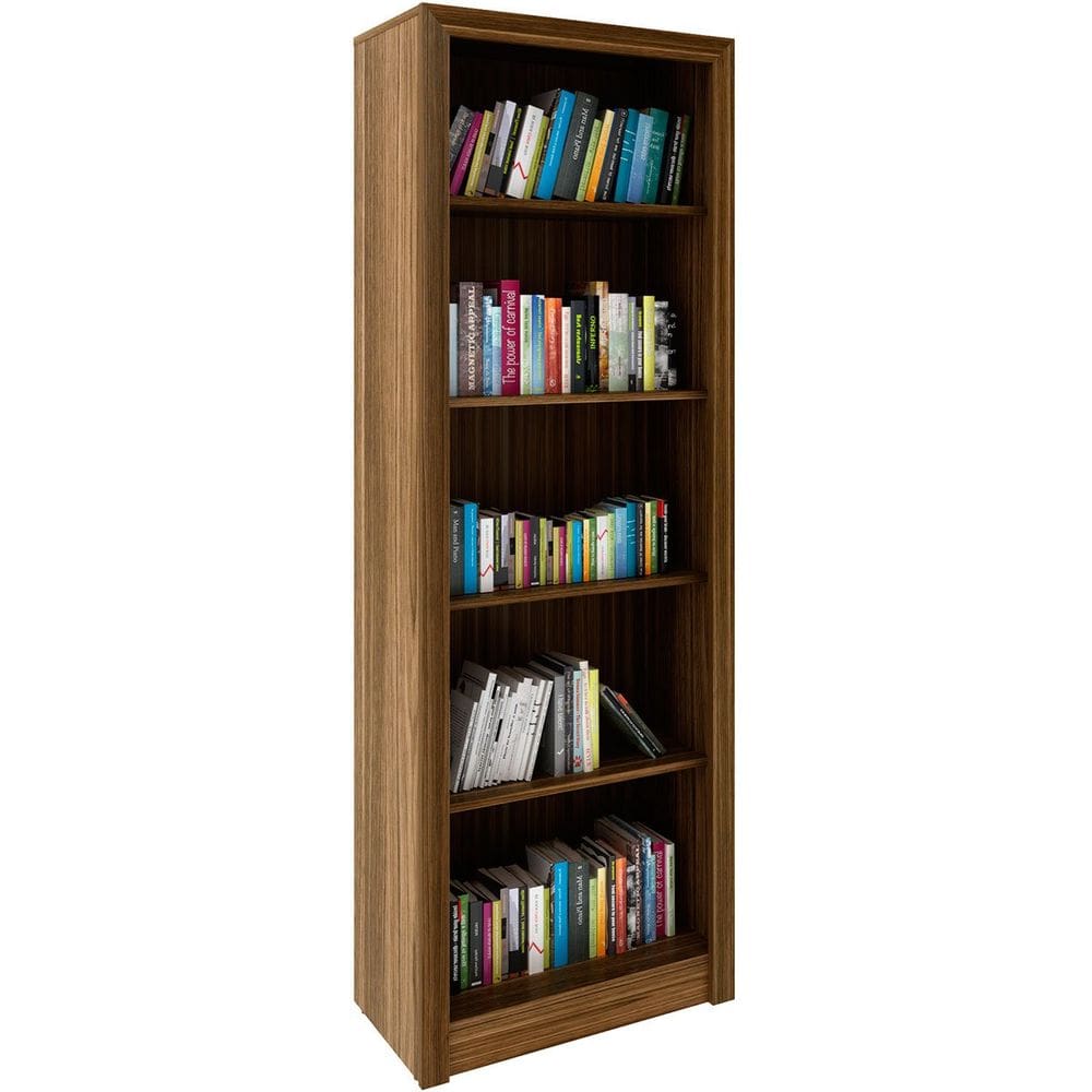 Estante Armário Alta Livreiro Multiuso Office 5 Prateleiras