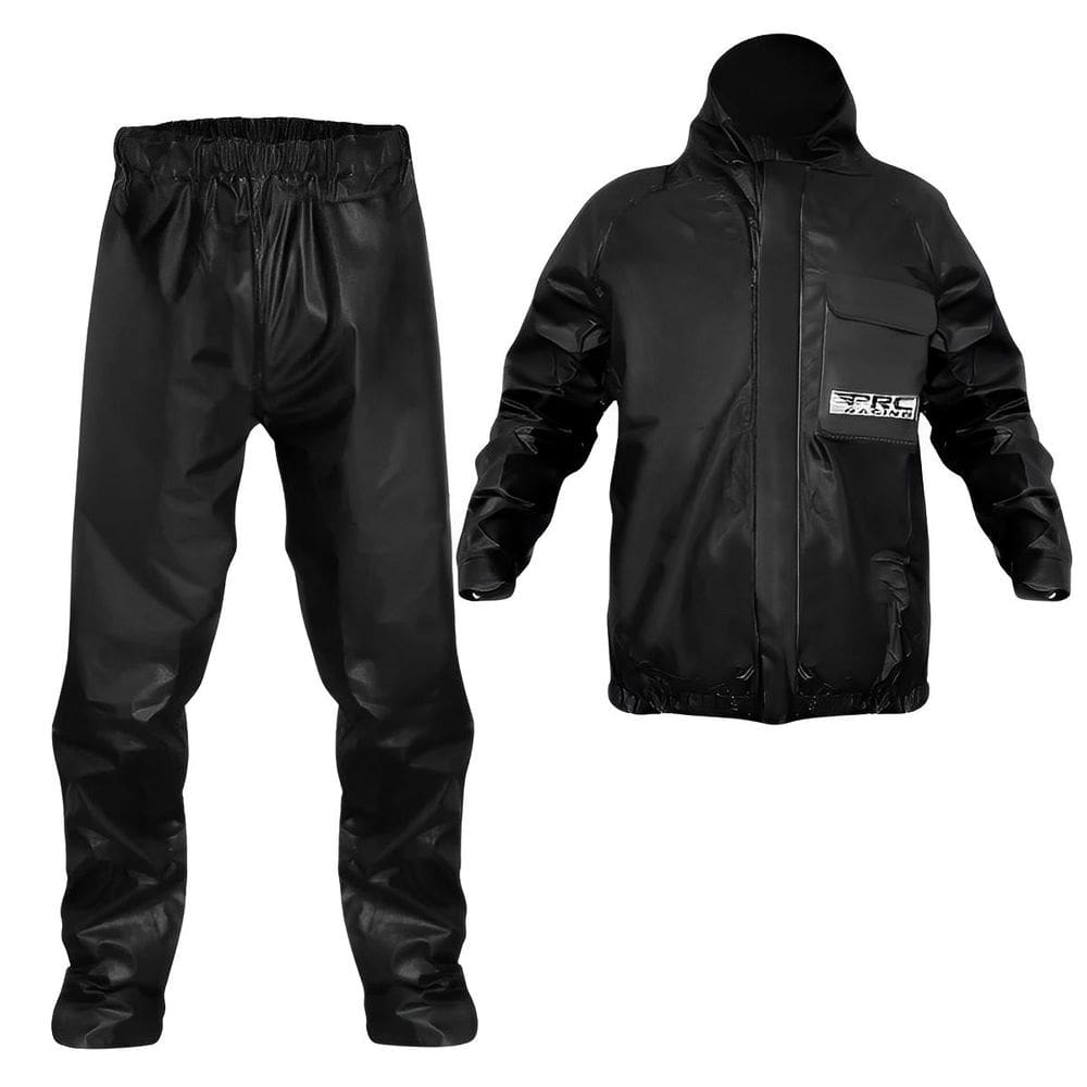 Capa Chuva Moto Piracapas Pvc Impermeavel Preta Tamanho Exg