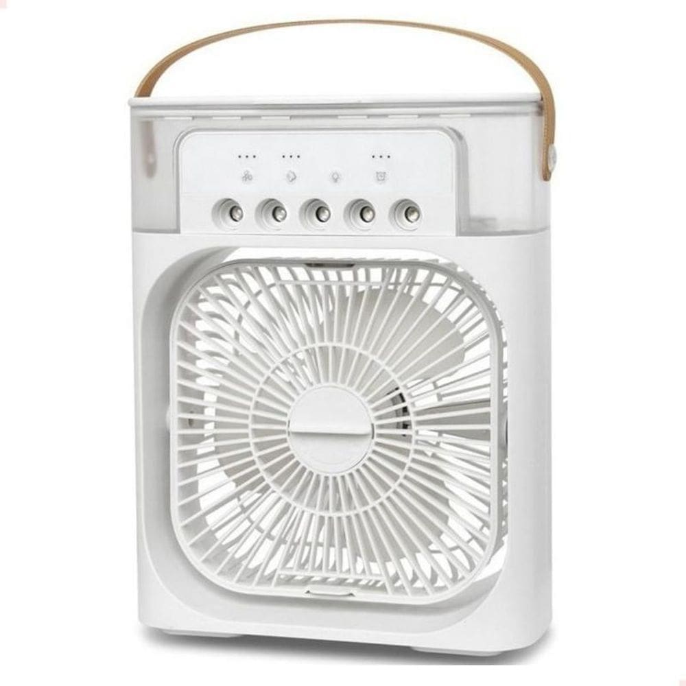 Mini Ventilador Umidificador Ar Portátil Para Casa Carro