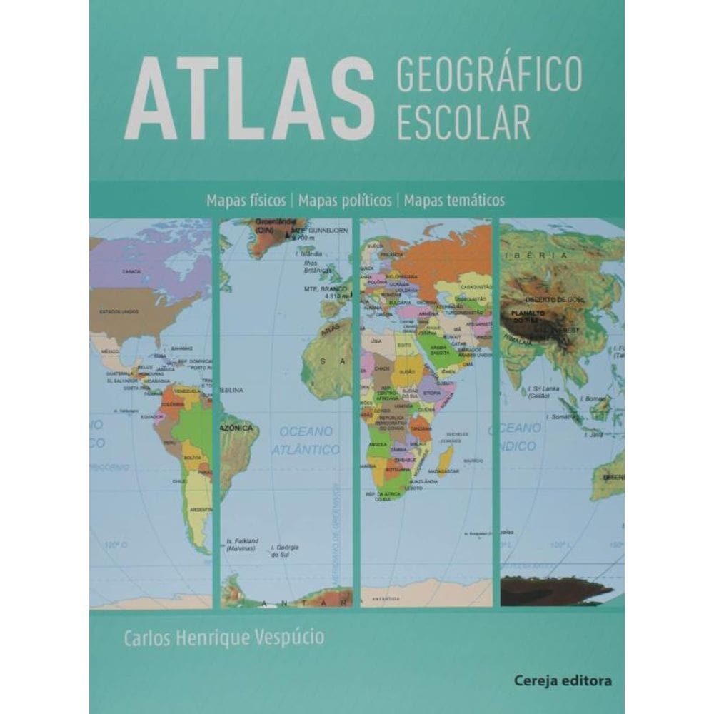 Atlas Geografico Escolar - Vol.1