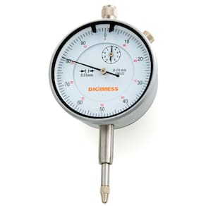 Relógio Comparador 0 a 10mm de 0,01mm Graduação - Digimess