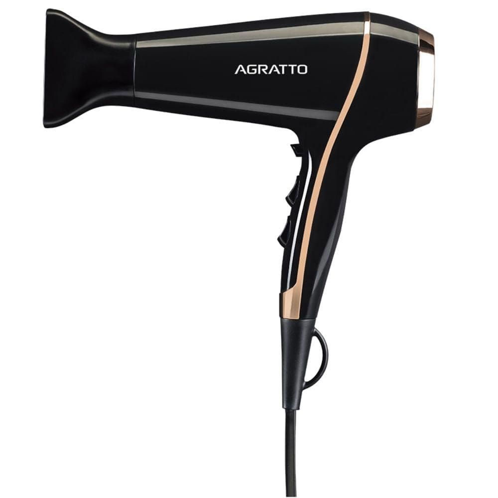 Secador de Cabelo Agratto Della SC01 1900W Preto 127v