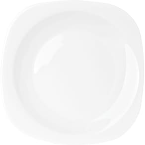 Prato de Vidro Raso Quadrado 27cm Plaza Opaline Duralex