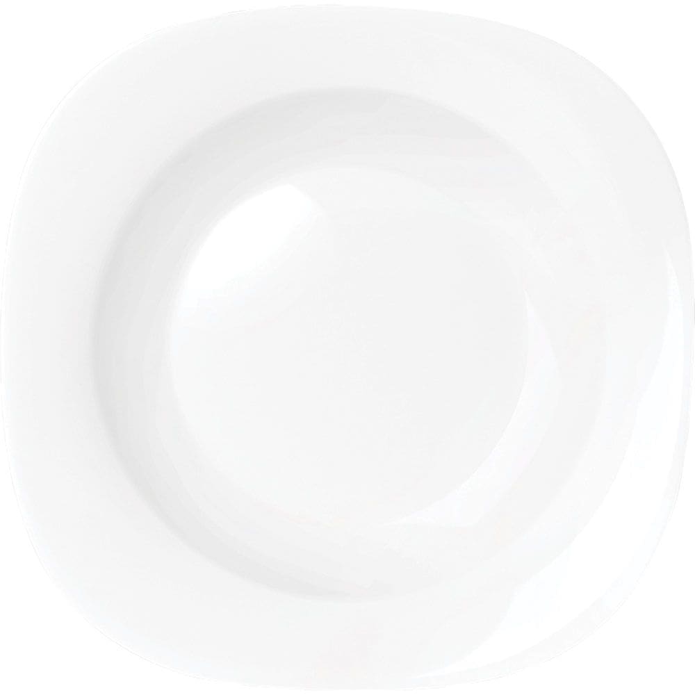 Prato de Vidro Fundo Quadrado 21cm Plaza Opaline Duralex