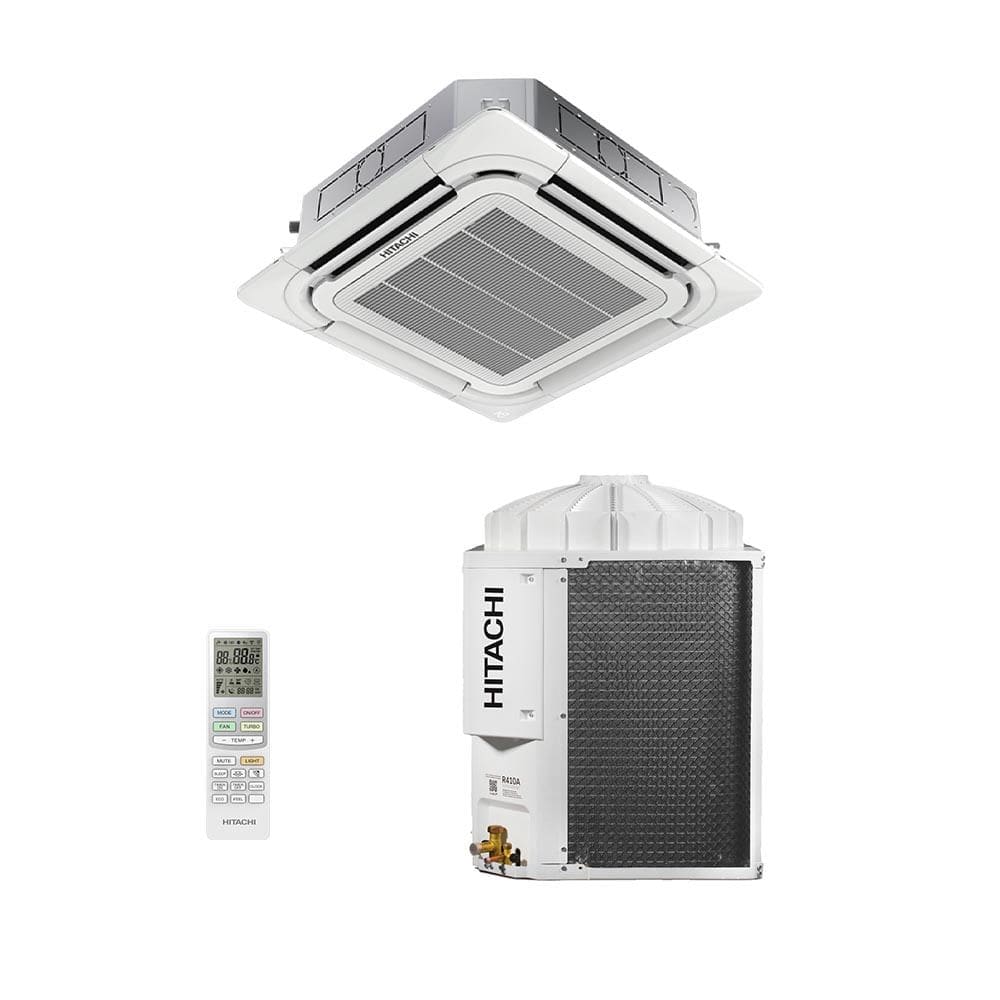 Ar Condicionado Split Cassete Air Core 500 Hitachi 4 Vias 48.000 Btus Frio 380v Trifásico