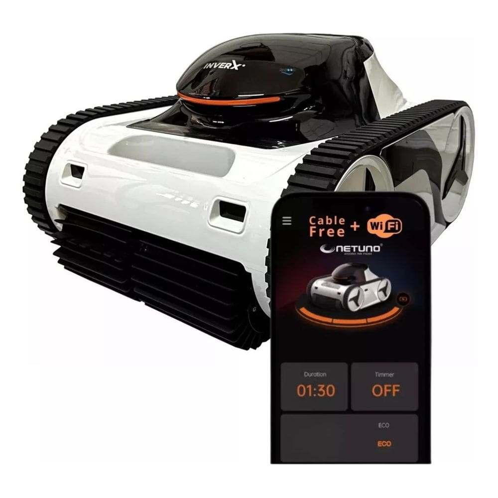 Robô Aspirador Automático Piscina X-Warrior Netuno X30