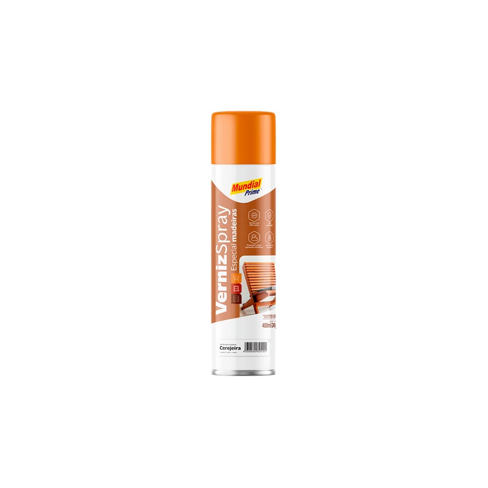 Tinta Spray Verniz De Madeira (Cerejeira)