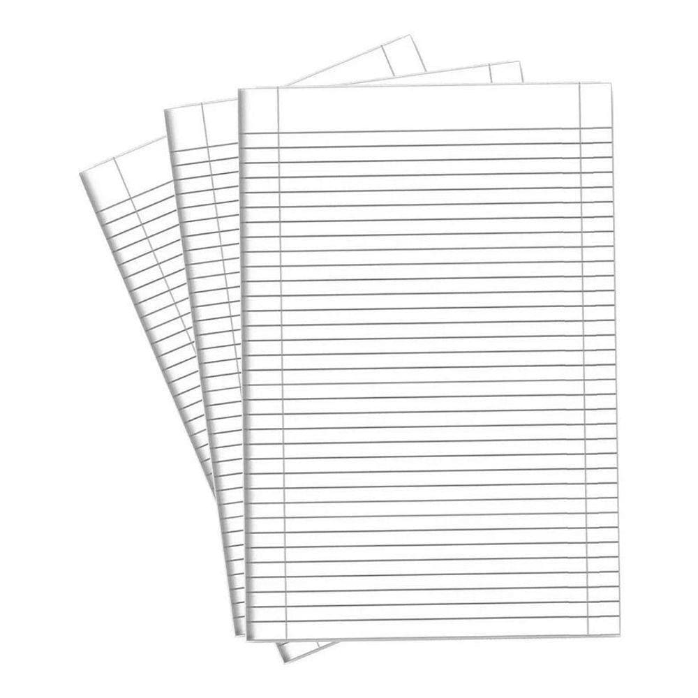 Folha de Papel Almaço com Pauta c/10 folhas - Credeal
