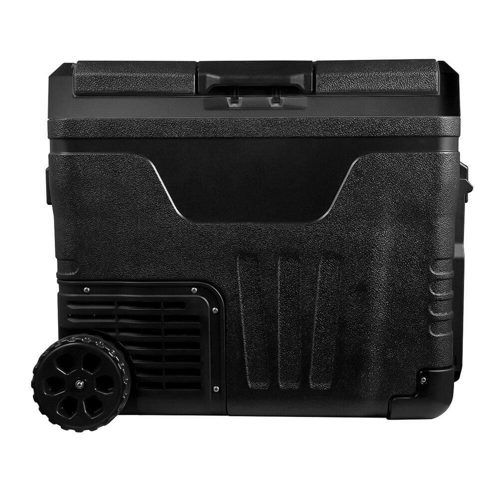 Freezer e Geladeira Duplex Portátil EOS 50 Litros Dupla Ação Quadrivolt Preto EFC55 110V/220V/12V/24V