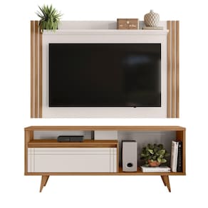 Conjunto Para Sala Com Rack NT1315 e Painel NT1375 Para TV Até 65" Notável Móveis