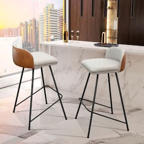 Kit 2 Banqueta Nobre Alta Balcão Cozinha Aço Cor Preta