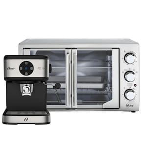 Kit Cafeteira E Forno E Fritadeira French Door Oster 220V