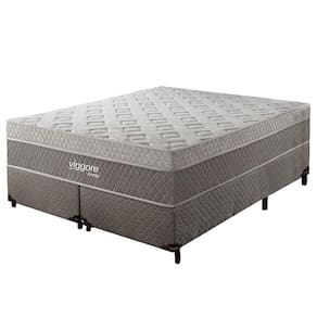 Cama Box Queen + Colchão de Molas Umaflex Energy 158x198x70cm