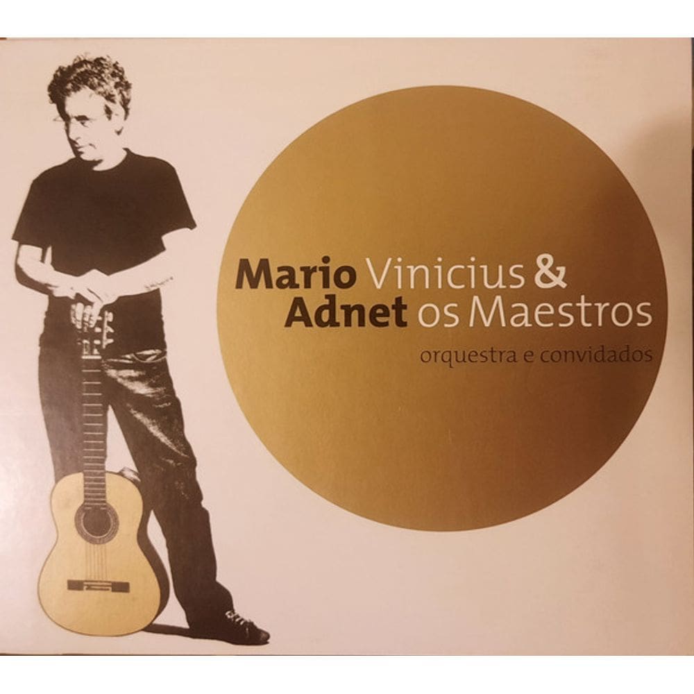 CD Mario Adnet – Vinicius & Os Maestros (RARO) DIGIPACK