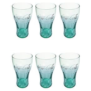 Copo Contour Coca Cola 470Ml 6 Unidades - Nadir - Verde