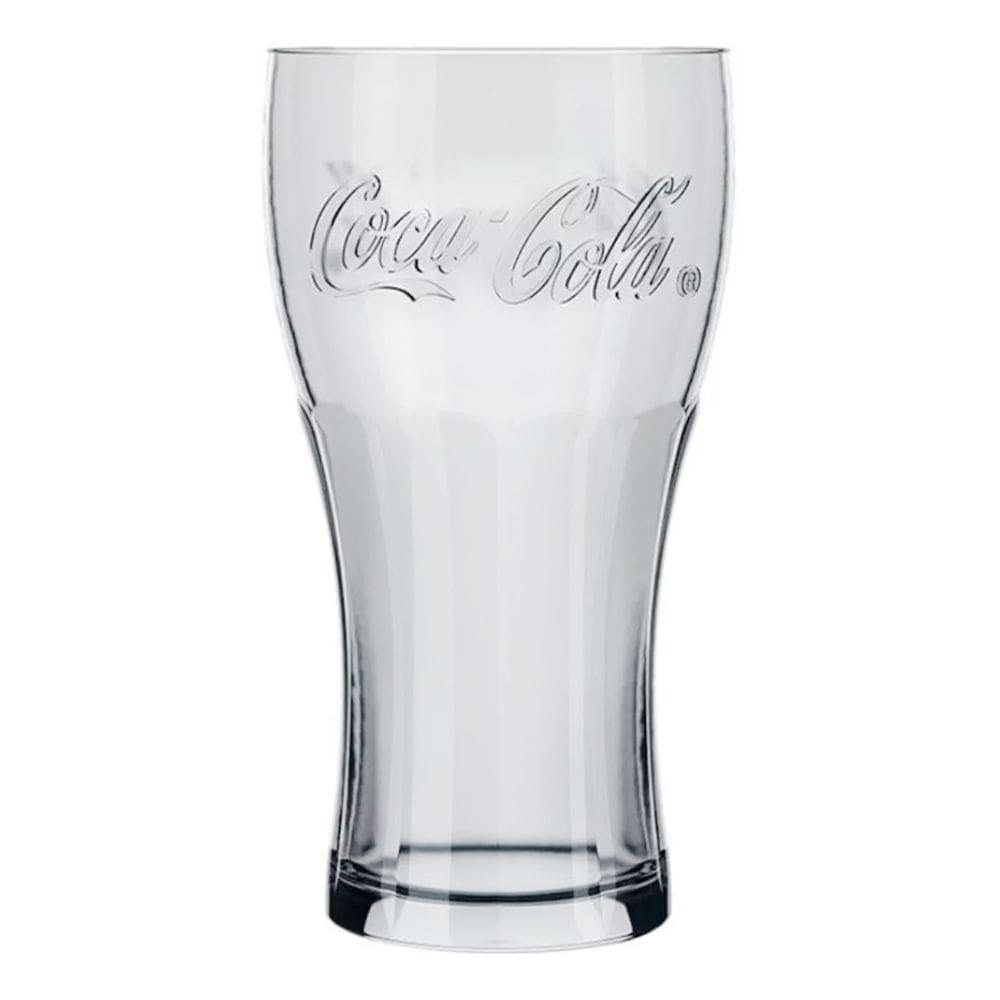 Copo Contour Coca Cola Transparente 470ml 1 Unidade - Nadir 7050