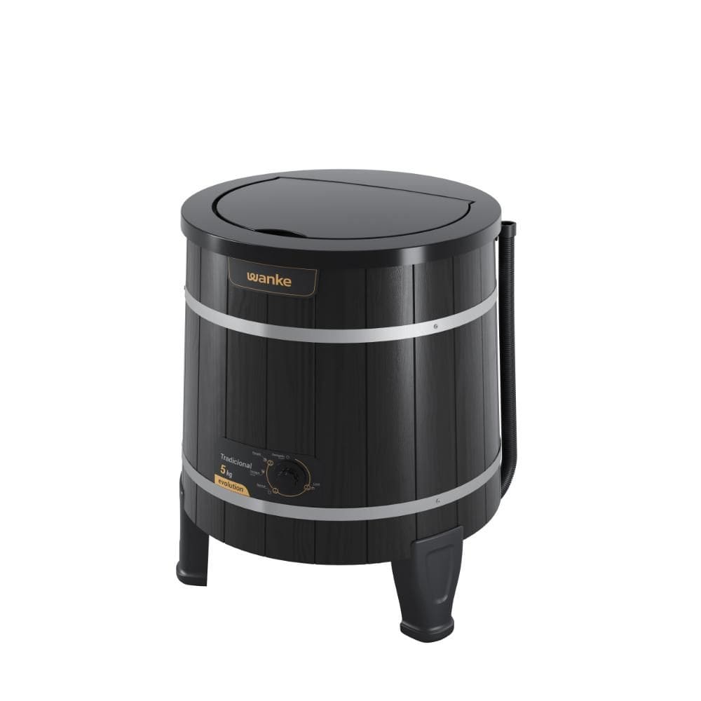 Máquina de Lavar Roupa Lavadora 220 V 50 60 Hz 5 Kg Tanquinho Lavanderia Compacta Escuro Wanke Preto
