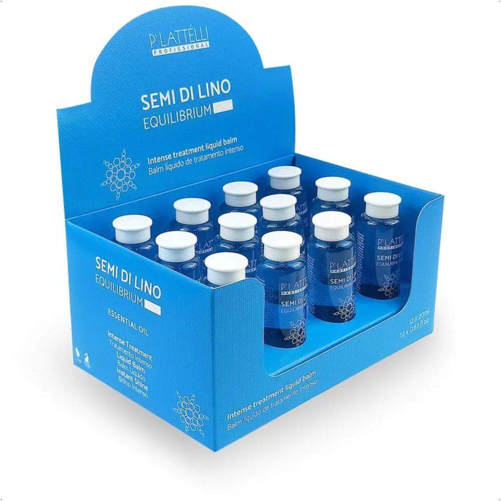 Kit x 12 Ampolas 20ml Semi Di Lino Equilibrium Plattelli