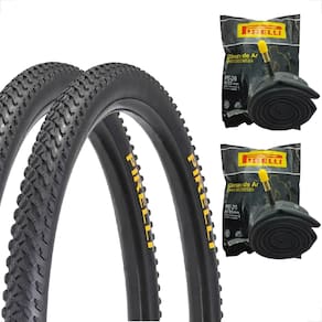Par Pneu Pirelli Scorpion aro 26 x 2.0 MTB Montadinha Motorizada Bike + Par Camara de ar Pirelli