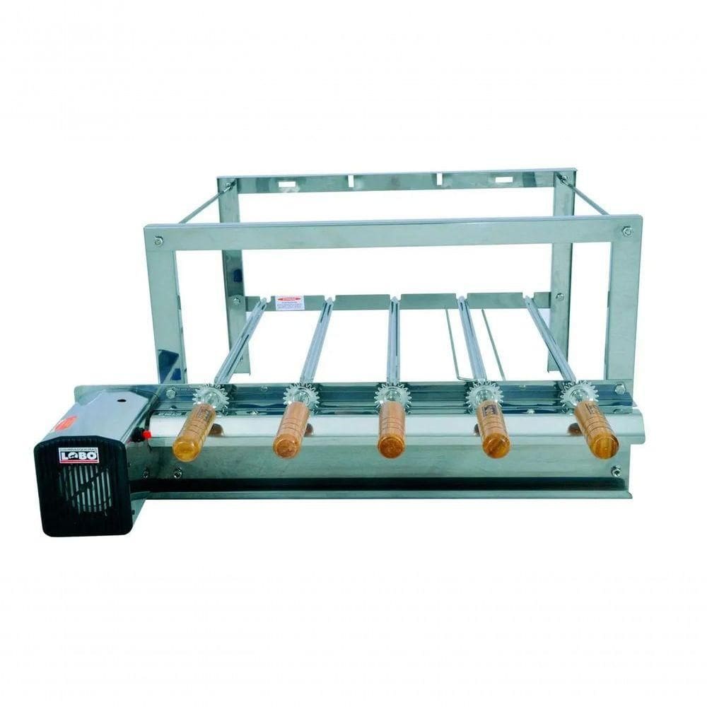 Kit Giratório Em Aço Inox 430 Gsa Plus 5-69 Lobo Churrasqueiras Tamanho 5-69 Bivolt