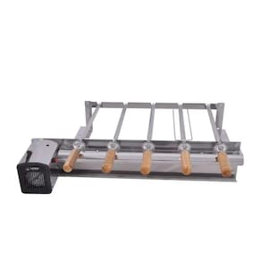 Kit Giratório Churrasqueira Pré - Moldada Inox Pré 40 Lobo Churrasqueiras Bivolt