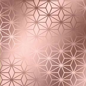 Saco de Presente Metal 30x44 Star Rose Gold - Cromus