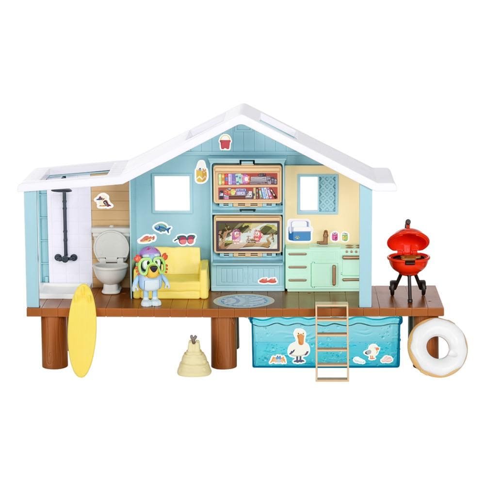 Playset Bluey - Cabana de Praia