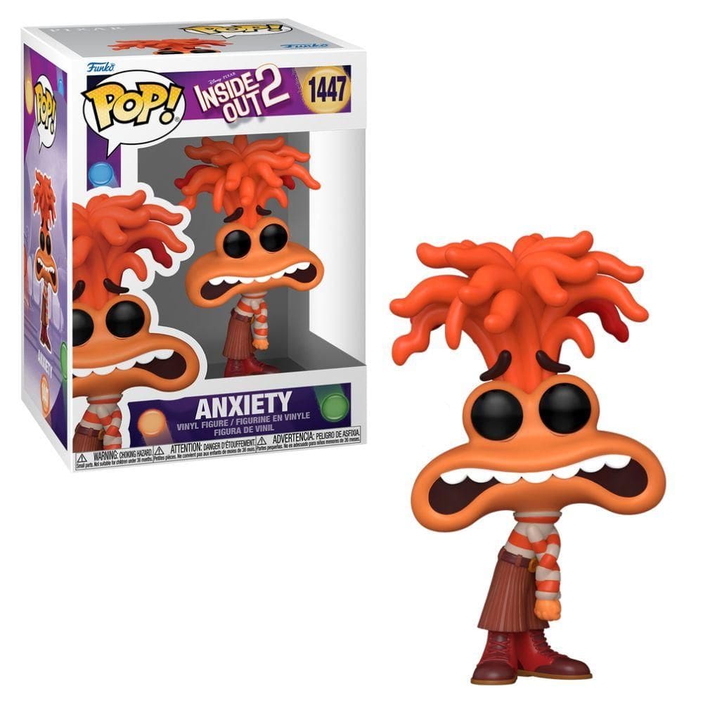 Boneco Funko Pop! Disney Inside Out 2 - Anxiety