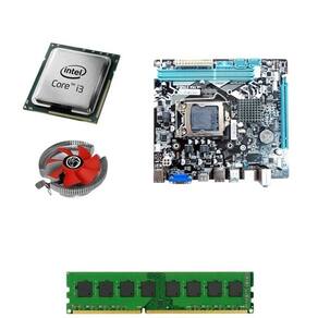 Kit Pl Mãe H81 + Proc I3 4130 + Memoria 8 Gb Ddr3 + Cooler + Ssd 480