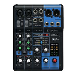 Mesa de Som Analógica MG 06X Yamaha
