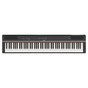Piano Digital P 125A B Preto 88 Teclas Sensitivas com Fonte e Pedal Yamaha