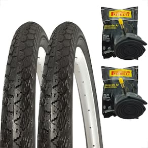 Par Pneu Pirelli Manga Turbo 26 x 1.1 / 2x2 Montadinha Motorizada Bike + Par Camara de ar Pirelli
